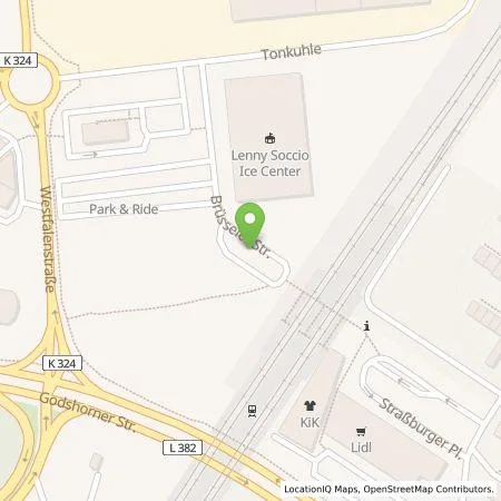 Standortübersicht der Tankstelle EWE Go HOCHTIEF Ladepartner GmbH & Co. KG in 30853 Langenhagen