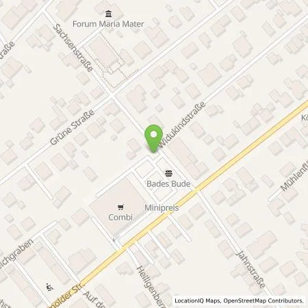 Standortübersicht der Tankstelle Vattenfall Smarter Living GmbH in 33175 Bad Lippspringe