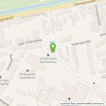 Standortübersicht der Tankstelle Minera Kraftstoffe - Mineraloelwerk Rempel GmbH in 68723 Schwetzingen