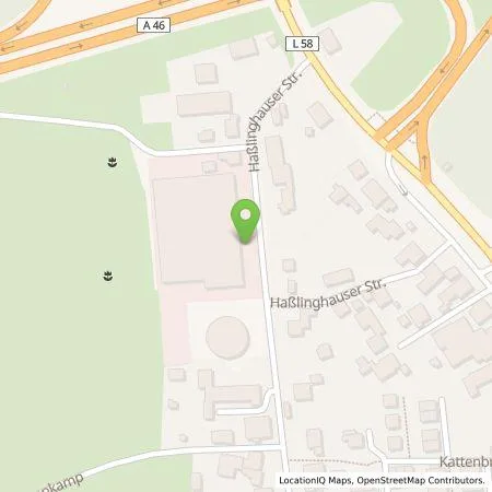 Standortübersicht der Tankstelle Müller + Wiese e.K. in 42279 Wuppertal