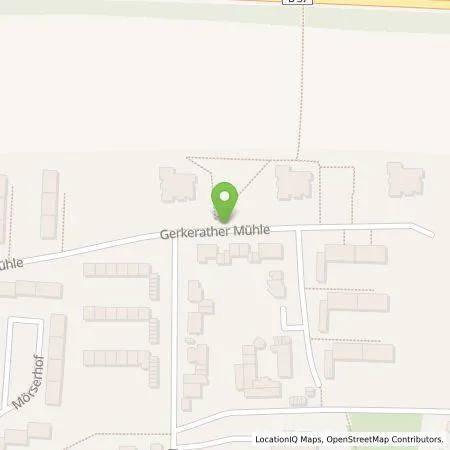 Standortübersicht der Tankstelle HOCHTIEF Ladepartner GmbH in 41179 Mönchengladbach