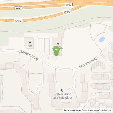 Standortübersicht der Tankstelle eze.network GmbH in 55126 Mainz