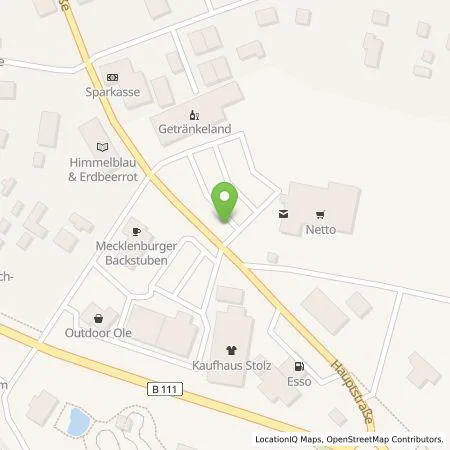 Standortübersicht der Tankstelle Vattenfall Smarter Living GmbH in 17459 Koserow