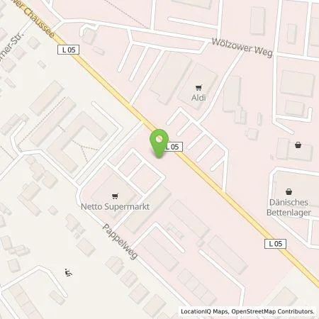 Standortübersicht der Tankstelle Vattenfall Smarter Living GmbH in 19243 Wittenburg