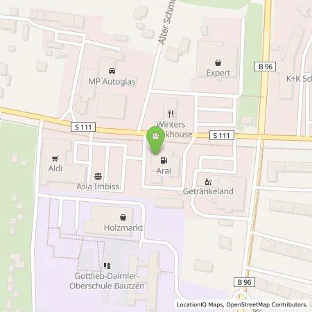 Standortübersicht der Tankstelle BP Europa SE in 02625 Bautzen