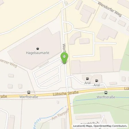 Standortübersicht der Tankstelle BP Europa SE in 23966 Wismar