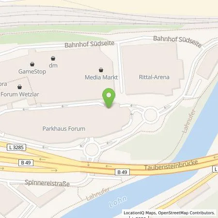 Standortübersicht der Tankstelle ECE Energy GmbH & Co. KG in 35576 Wetzlar