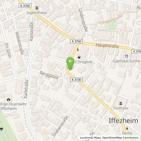 Standortübersicht der Tankstelle deer GmbH in 76473 Iffezheim