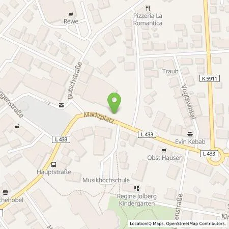 Standortübersicht der Tankstelle Stadtwerke Trossingen GmbH in 78647 Trossingen