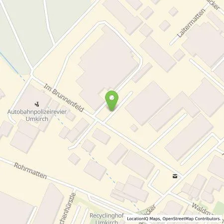 Standortübersicht der Tankstelle Bidirex GmbH in 79224 Umkirch