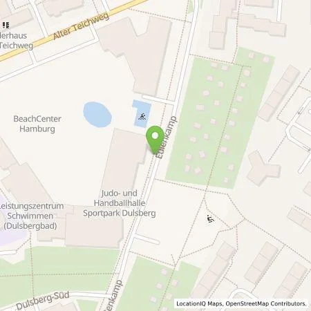 Standortübersicht der Tankstelle eze.network GmbH in 22049 Hamburg