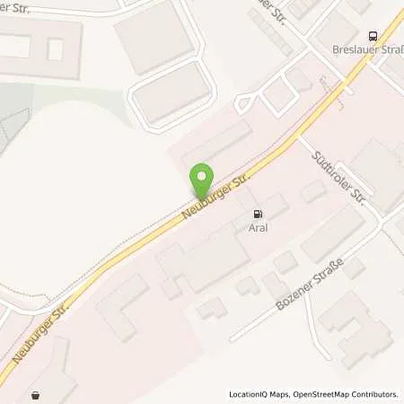 Standortübersicht der Tankstelle Citywatt GmbH in 94036 Passau