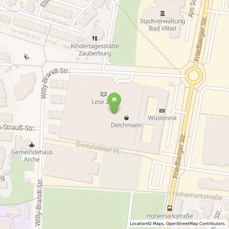 Standortübersicht der Tankstelle SWBV Versorgungs-GmbH in 61118 Bad Vilbel