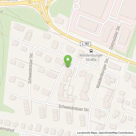 Standortübersicht der Tankstelle Vonovia Energie Service GmbH in 33605 Bielefeld