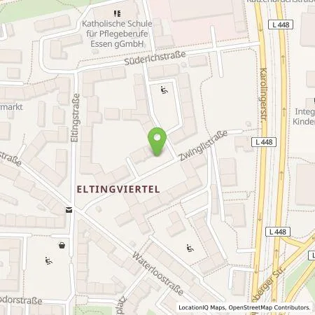 Standortübersicht der Tankstelle Vonovia Energie Service GmbH in 45141 Essen