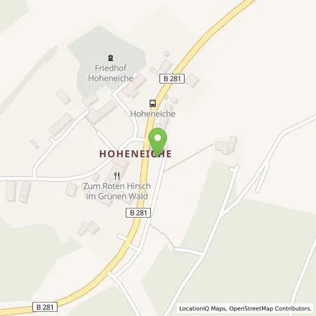 Standortübersicht der Tankstelle Stadtwerke Saalfeld GmbH in 07318 Saalfeld /Saale