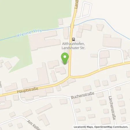 Standortübersicht der Tankstelle Strobl Elektrotechnik GmbH in 84169 Altfraunhofen