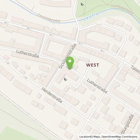 Standortübersicht der Tankstelle Stadtwerke Energie Jena-Pößneck GmbH in 07743 Jena