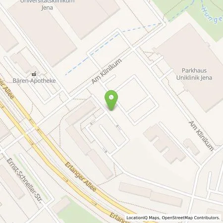 Standortübersicht der Tankstelle Stadtwerke Energie Jena-Pößneck GmbH in 07747 Jena
