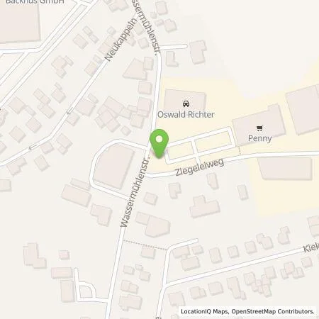 Standortübersicht der Tankstelle EnBW mobility+ AG und Co.KG in 24376 Kappeln