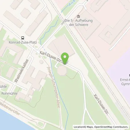 Standortübersicht der Tankstelle Claus Heinemann Elektroanlagen GmbH in 53227 Bonn