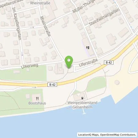 Standortübersicht der Tankstelle ESWE Versorgungs AG in 65366 Geisenheim