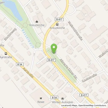 Standortübersicht der Tankstelle ESWE Versorgungs AG in 65195 Wiesbaden