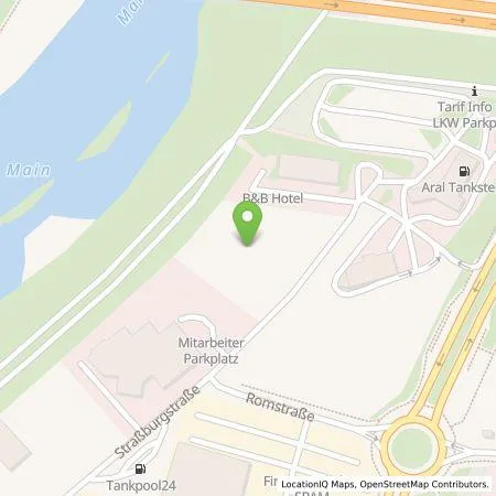 Standortübersicht der Tankstelle IONITY GmbH in 97424 Schweinfurt