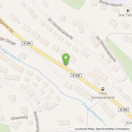 Standortübersicht der Tankstelle HR-Tech e.K. in 75365 Calw