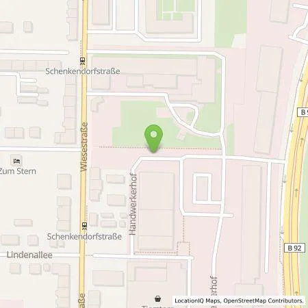 Standortübersicht der Tankstelle Energieversorgung Gera GmbH in 07548 Gera