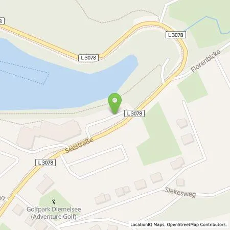 Standortübersicht der Tankstelle EAM Natur Energie GmbH in 34519 Diemelsee