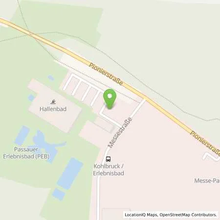 Standortübersicht der Tankstelle SMATRICS GmbH & Co KG in 94036 Passau