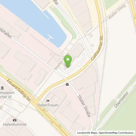 Standortübersicht der Tankstelle Eulektro GmbH in 28217 Bremen