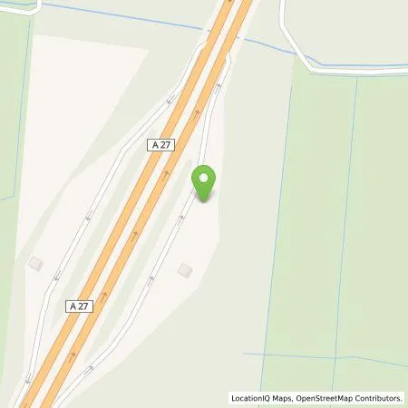 Standortübersicht der Tankstelle E.ON Drive Infrastructure GmbH in 27612 Loxstedt