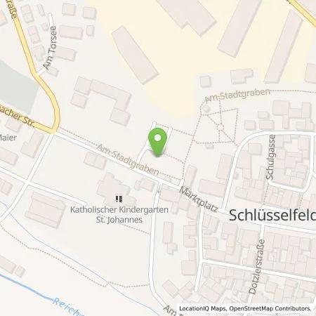 Standortübersicht der Tankstelle E.ON Drive Infrastructure GmbH in 96132 Schlüsselfeld