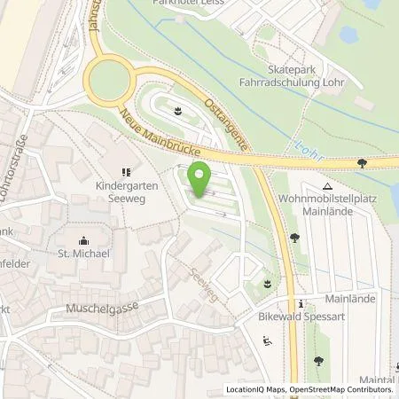 Standortübersicht der Tankstelle NEG Neue Energien Mainfranken GmbH in 97816 Lohr a. Main