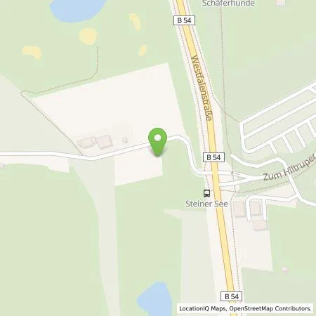 Standortübersicht der Tankstelle Stadtwerke Münster GmbH in 48165 Münster