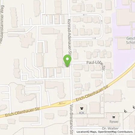 Standortübersicht der Tankstelle Qwello Deutschland GmbH in 63073 Offenbach am Main