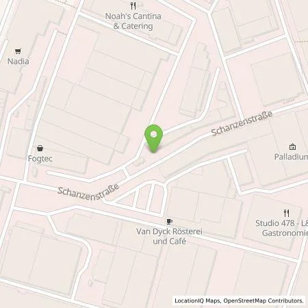 Standortübersicht der Tankstelle CHARGEUNITY GmbH in 51063 Köln