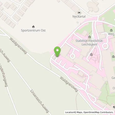 Standortübersicht der Tankstelle Universitätsklinikum Heidelberg Anstalt öffentlichen Rechts in 69118 Heidelberg