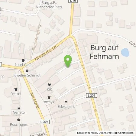 Standortübersicht der Tankstelle Pluq Assets BV in 23769 Fehmarn