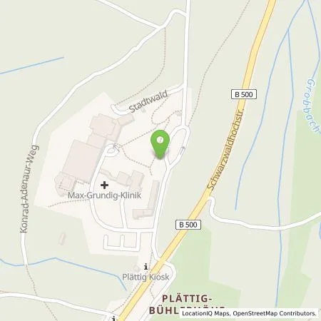 Standortübersicht der Tankstelle Pluq Assets BV in 77815 Bühl