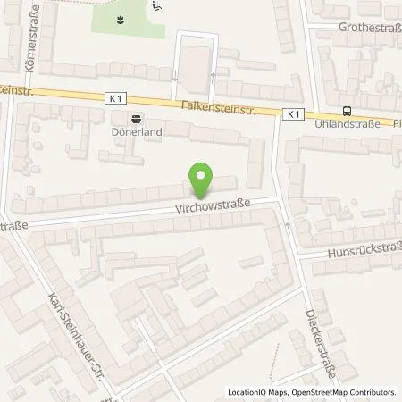 Standortübersicht der Tankstelle HOCHTIEF Ladepartner GmbH in 46047 Oberhausen