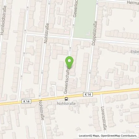 Standortübersicht der Tankstelle HOCHTIEF Ladepartner GmbH in 46045 Oberhausen