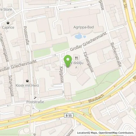 Standortübersicht der Tankstelle Wattif Europe GmbH in 50676 Köln