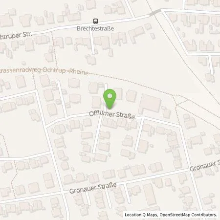 Standortübersicht der Tankstelle Lutz Siemer in 48431 Rheine