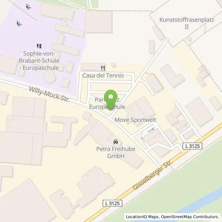 Standortübersicht der Tankstelle Erneuerbare für Marburg-Biedenkopf GmbH & Co. KG in 35037 Marburg