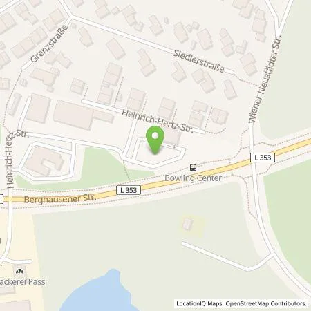 Standortübersicht der Tankstelle EWE Go GmbH in 40789 Monheim am Rhein