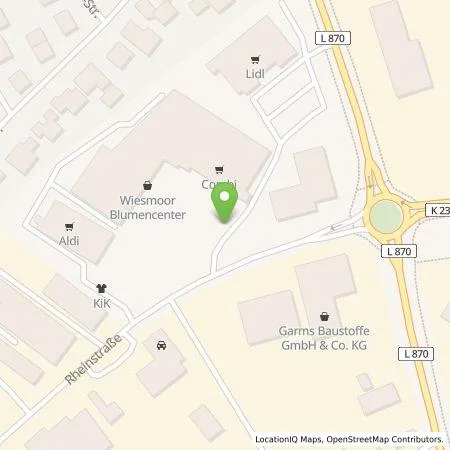 Standortübersicht der Tankstelle EWE Go GmbH in 26203 Wardenburg