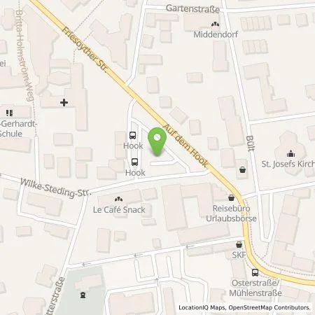 Standortübersicht der Tankstelle EWE Go GmbH in 49661 Cloppenburg